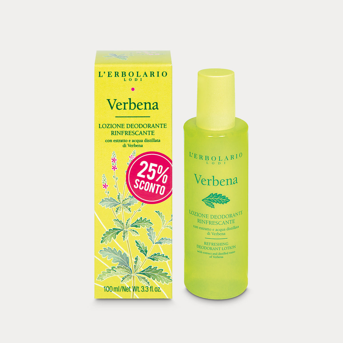 Verbena Lozione deodorante rinfrescante