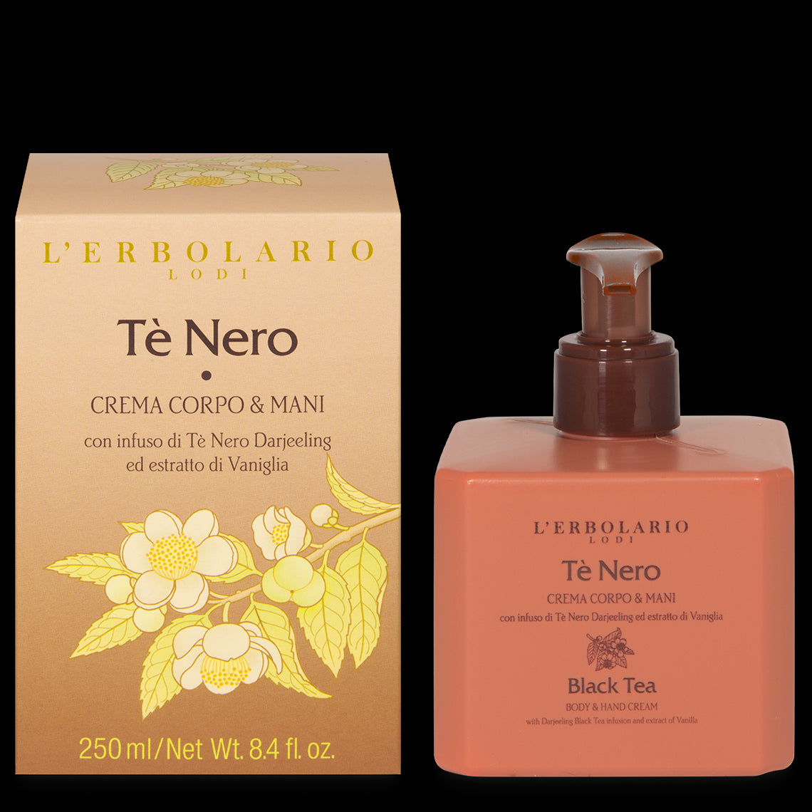 Tè Nero crema corpo & mani