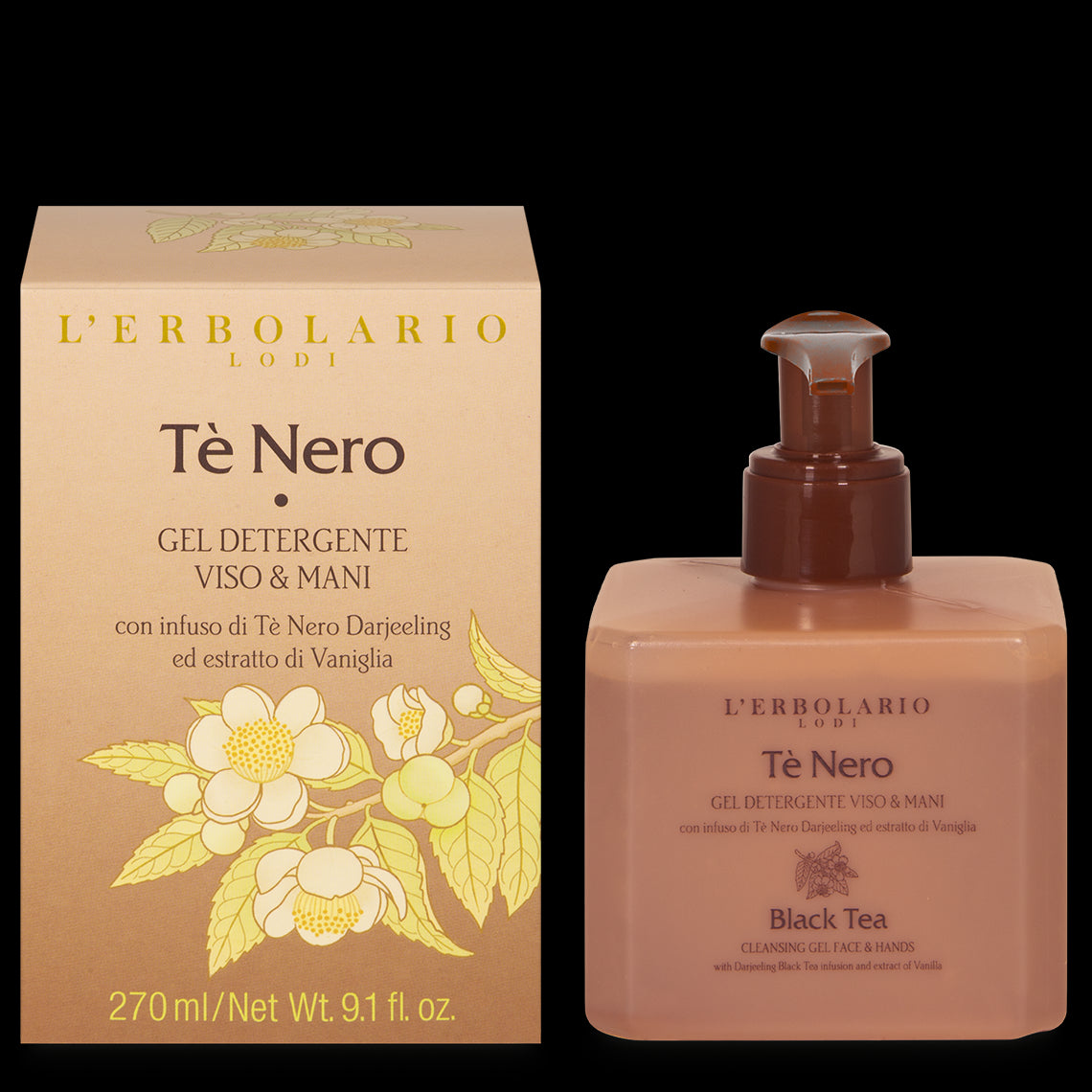 Tè Nero detergente viso & mani