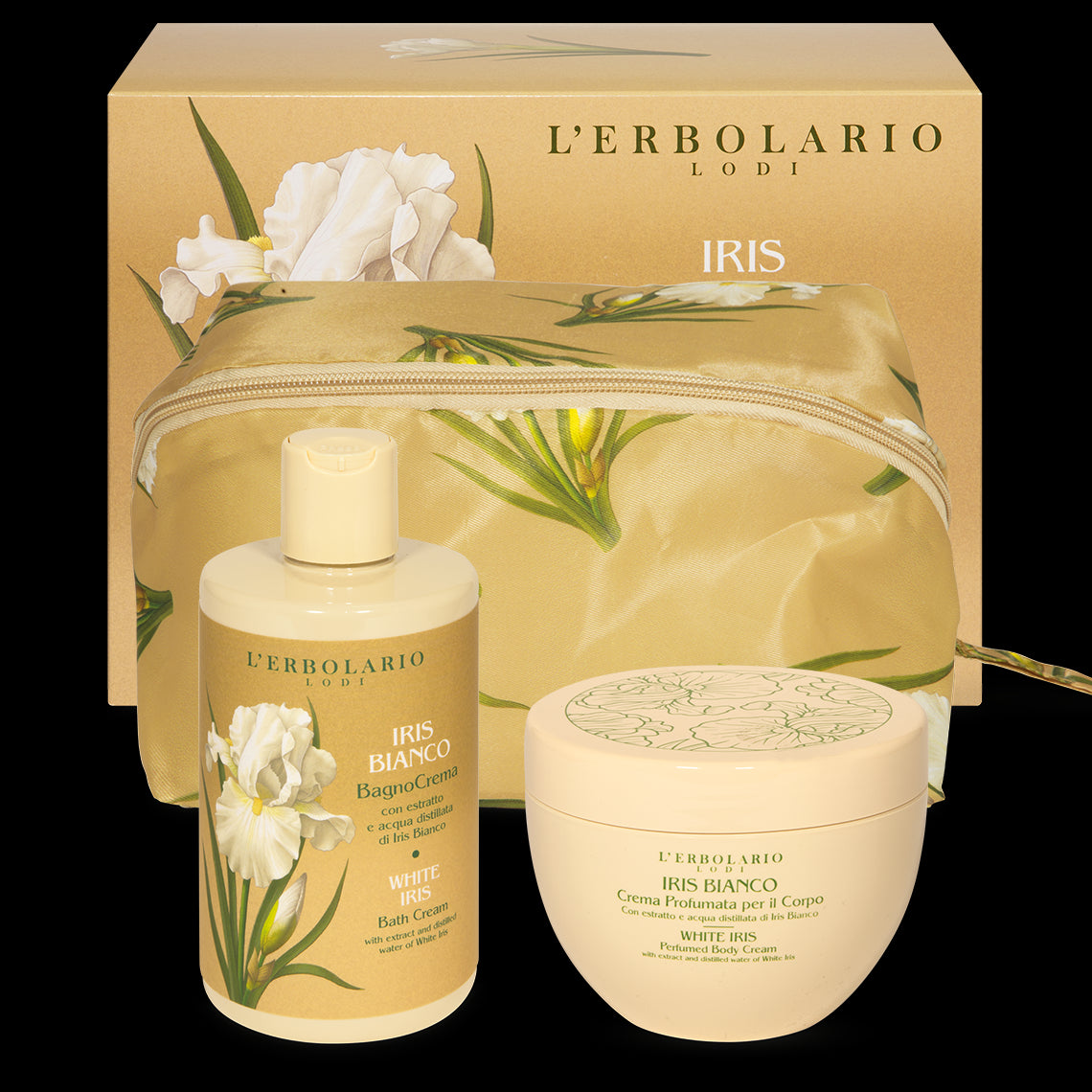 Iris Bianco beauty-case gemma
