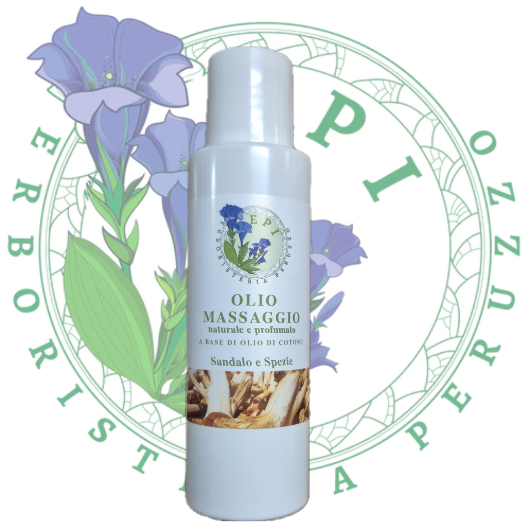 Olio Massaggio Sandalo e Spezie