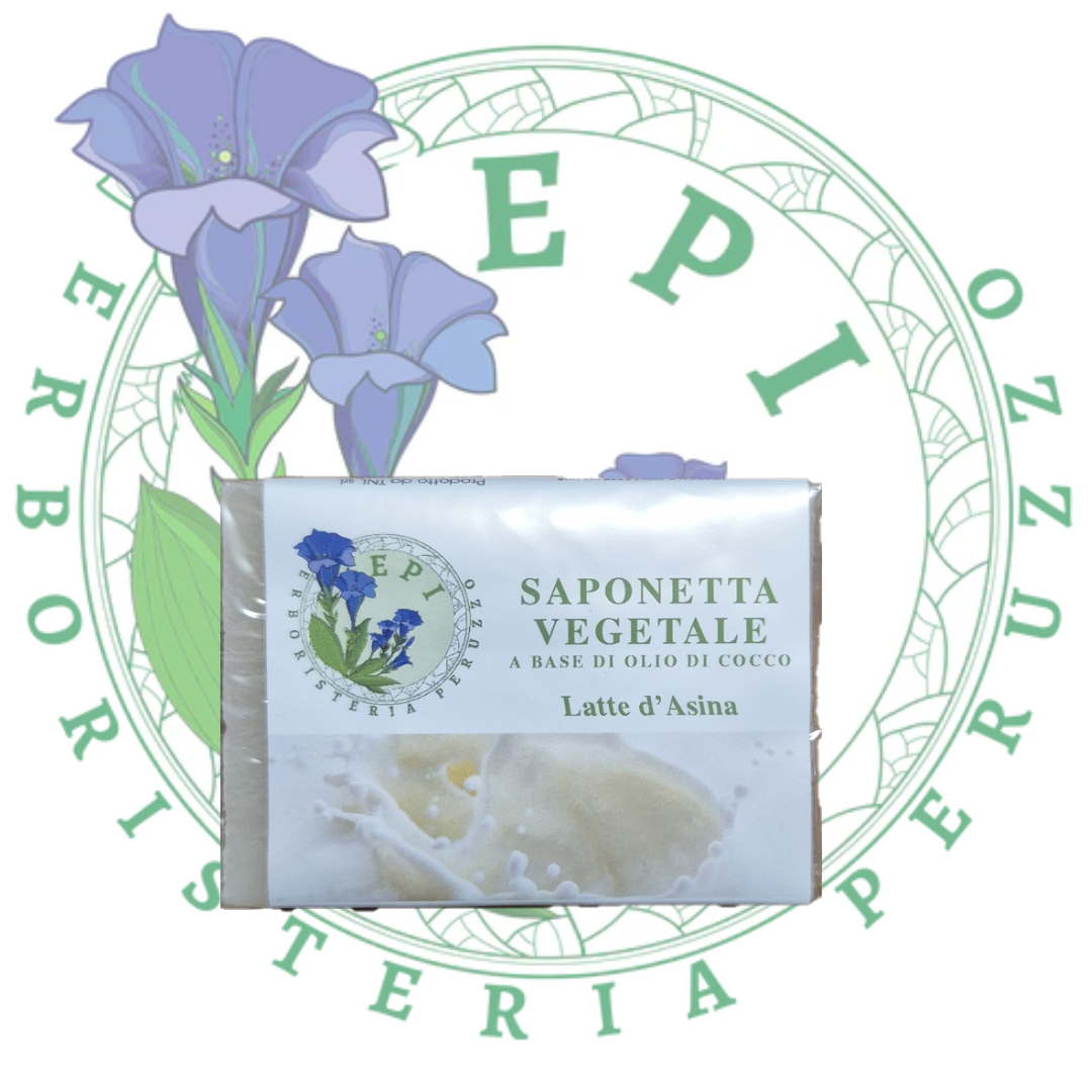 Saponetta vegetale Latte d'Asina