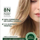 Gel colorante permanente Herbatint 8 N Biondo Chiaro (150 ml)