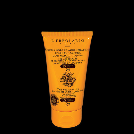 Crema Solare Corpo Acceleratrice d'Abbronzatura SPF 15