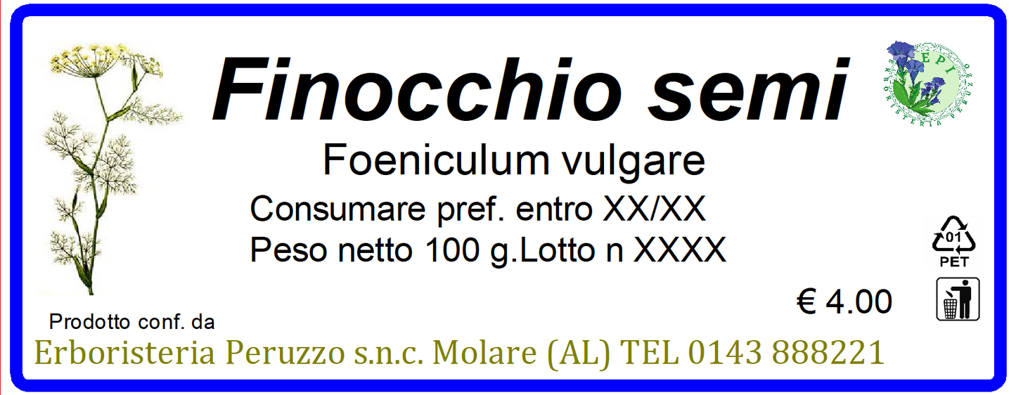 Finocchio semi