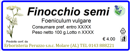 Finocchio semi